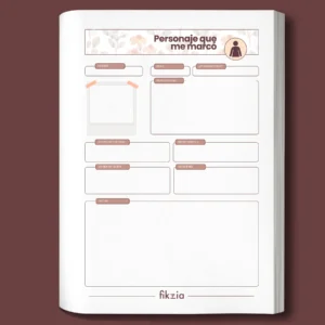 Página de mis personajes favoritos del Diario de Lecturas Fikzia