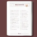 Imagen de los retos de lectura del diario de lectura Fikzia